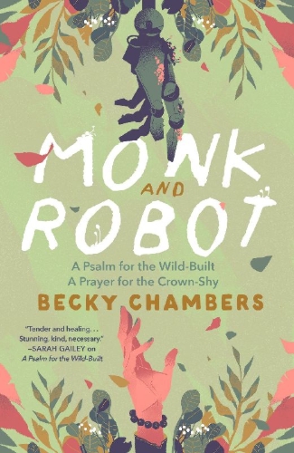 Buchcover und Innenansicht für das Buch: Monk and Robot
