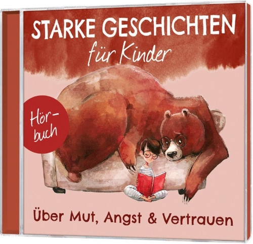 Buchcover und Innenansicht für das Buch: Über Mut, Angst & Vertrauen - Hörbuch