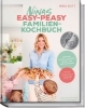 Buchcover und Innenansicht für das Buch: Ninas easy-peasy Familienkochbuch