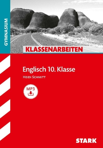 Buchcover und Innenansicht für das Buch: Klassenarbeiten Englisch 10. Klasse Gymnasium