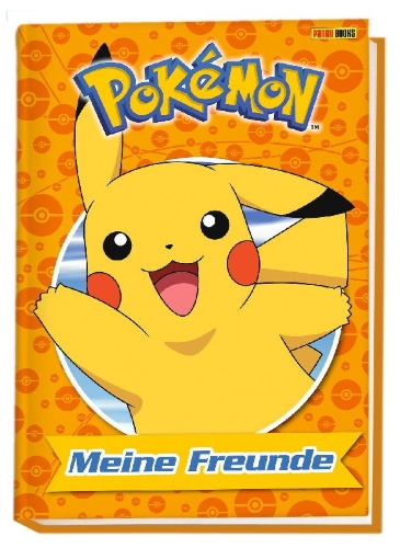 Buchcover und Innenansicht für das Buch: Pokémon: Meine Freunde
