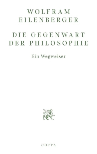 Buchcover und Innenansicht für das Buch: Die Gegenwart der Philosophie