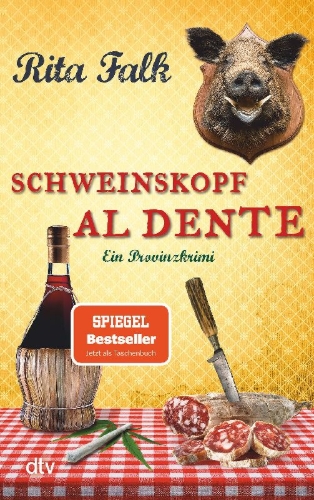 Buchcover und Innenansicht für das Buch: Schweinskopf al dente