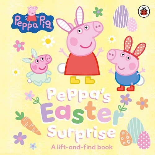 Buchcover und Innenansicht für das Buch: Peppa Pig: Peppa's Easter Surprise