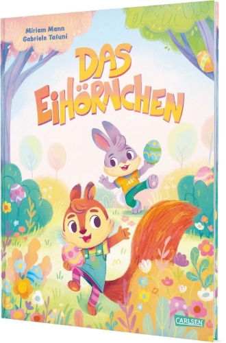 Buchcover und Innenansicht für das Buch: Das EiHörnchen