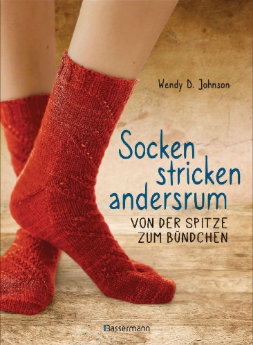 Buchcover und Innenansicht für das Buch: Socks from the toe up
