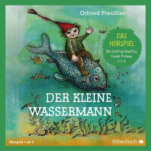 Buchcover und Innenansicht für das Buch: Der kleine Wassermann - Das Hörspiel