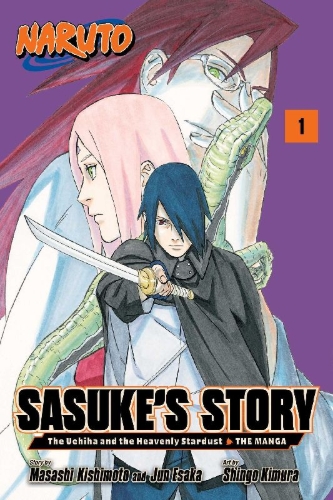 Buchcover und Innenansicht für das Buch: Naruto: Sasuke's Story--The Uchiha and the Heavenly Stardust: The Manga, Vol. 1