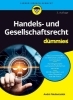 Buchcover und Innenansicht für das Buch: Handels- und Gesellschaftsrecht für Dummies