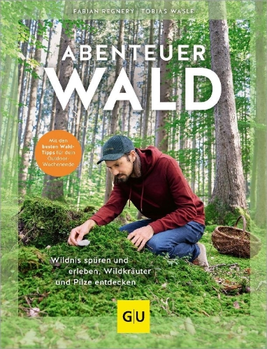 Buchcover und Innenansicht für das Buch: Abenteuer Wald