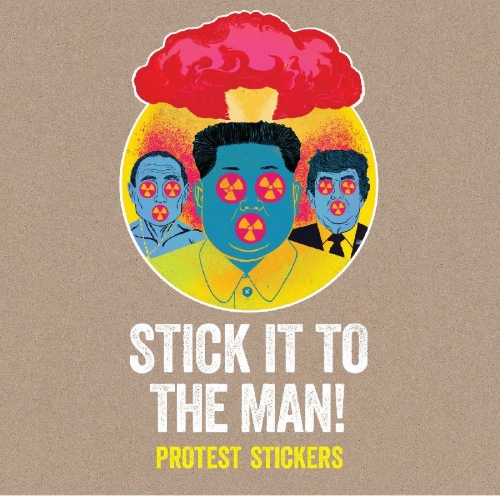 Buchcover und Innenansicht für das Buch: Stick it to the Man!