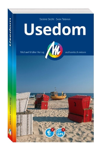 Buchcover und Innenansicht für das Buch: MICHAEL MÜLLER REISEFÜHRER Usedom