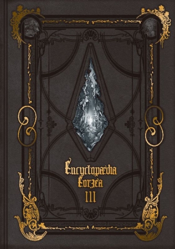 Buchcover und Innenansicht für das Buch: Encyclopaedia Eorzea ~The World of Final Fantasy XIV~ Volume III