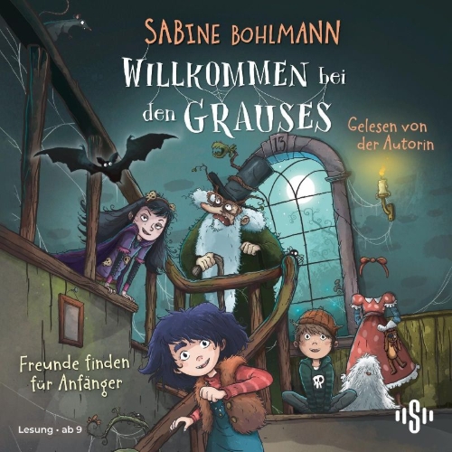 Buchcover und Innenansicht für das Buch: Willkommen bei den Grauses 2: Freunde finden für Anfänger