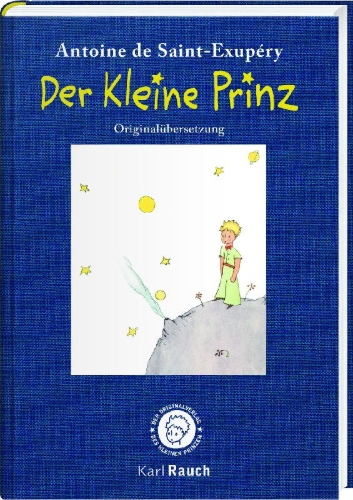 Buchcover und Innenansicht für das Buch: Der Kleine Prinz. Illustriert