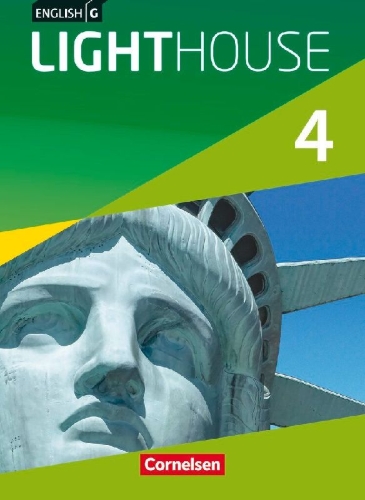 Buchcover und Innenansicht für das Buch: English G LIGHTHOUSE 04: 8. Schuljahr. Schülerbuch