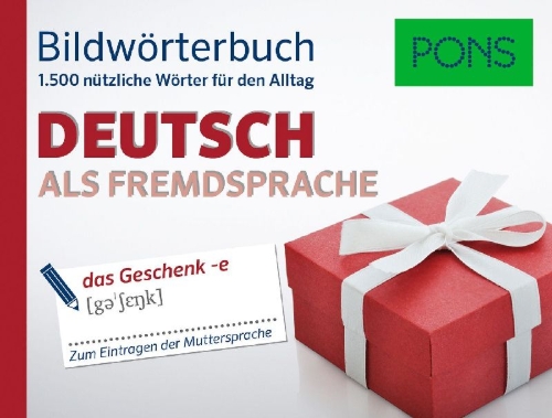 Buchcover und Innenansicht für das Buch: PONS Bildwörterbuch Deutsch als Fremdsprache