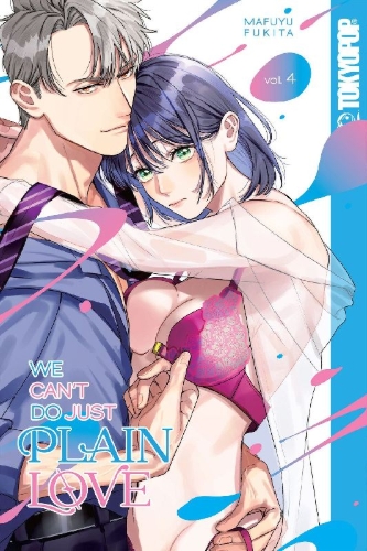 Buchcover und Innenansicht für das Buch: We Can't Do Just Plain Love, Volume 4