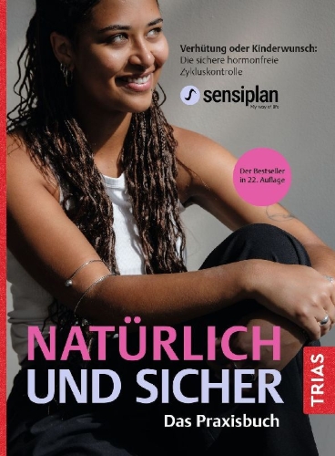 Buchcover und Innenansicht für das Buch: Natürlich und sicher - Das Praxisbuch