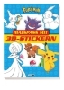 Buchcover und Innenansicht für das Buch: Pokémon: Malspaß mit 3D-Stickern