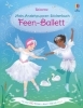 Buchcover und Innenansicht für das Buch: Mein Anziehpuppen-Stickerbuch: Feen-Ballett