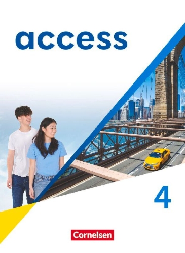 Buchcover und Innenansicht für das Buch: Access Band 4: 8. Schuljahr - Allgemeine Ausgabe 2022 - Schulbuch (Kartoniert)