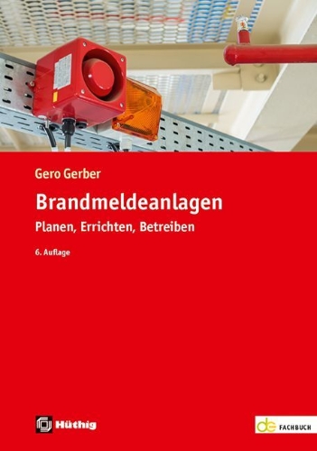 Buchcover und Innenansicht für das Buch: Brandmeldeanlagen