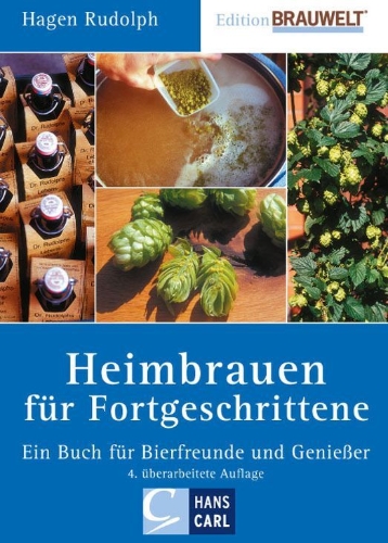 Buchcover und Innenansicht für das Buch: Heimbrauen für Fortgeschrittene
