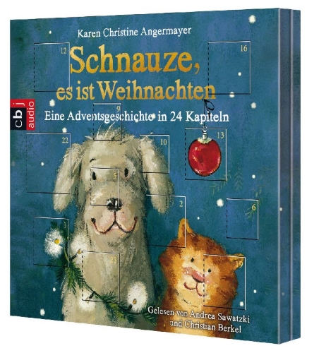 Buchcover und Innenansicht für das Buch: Schnauze, es ist Weihnachten