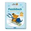 Buchcover und Innenansicht für das Buch: Trötsch Die Maus Winter-Puzzlebuch Puzzlebuch