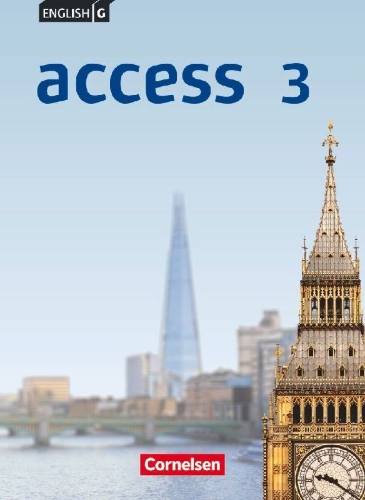 Buchcover und Innenansicht für das Buch: English G Access 03: 7. Schuljahr. Schülerbuch