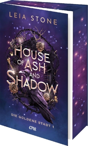 Buchcover und Innenansicht für das Buch: House of Ash and Shadow - Die goldene Stadt 1