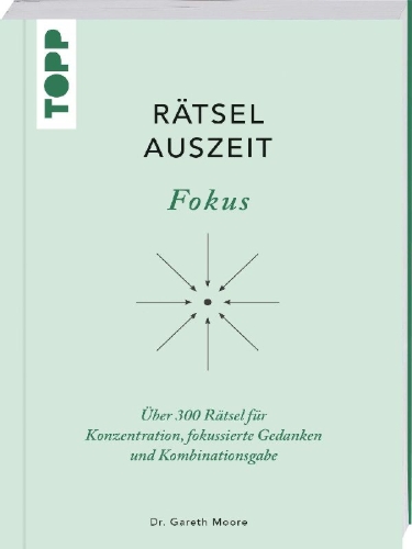 Buchcover und Innenansicht für das Buch: RätselAuszeit - Fokus