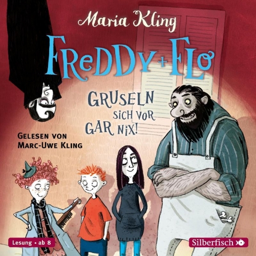 Buchcover und Innenansicht für das Buch: Freddy und Flo gruseln sich vor gar nix!