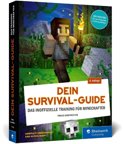 Buchcover und Innenansicht für das Buch: Dein Survival-Guide