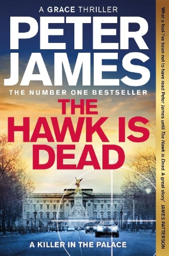 Buchcover und Innenansicht für das Buch: The Hawk Is Dead