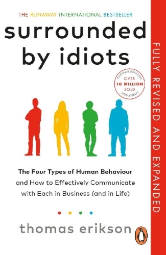 Buchcover und Innenansicht für das Buch: Surrounded by Idiots