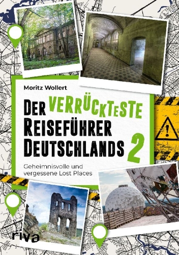 Buchcover und Innenansicht für das Buch: Der verrückteste Reiseführer Deutschlands 2