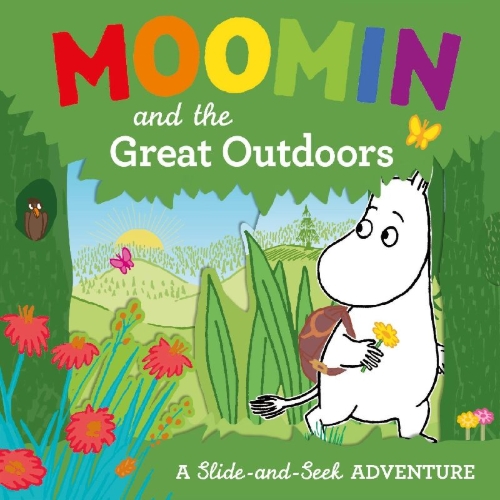 Buchcover und Innenansicht für das Buch: Moomin and the Great Outdoors