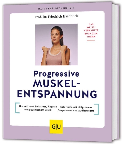 Buchcover und Innenansicht für das Buch: Progressive Muskelentspannung