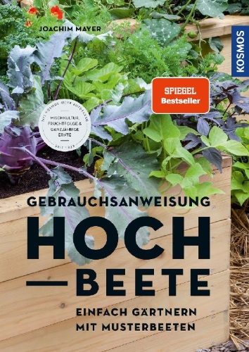 Buchcover und Innenansicht für das Buch: Gebrauchsanweisung Hochbeete