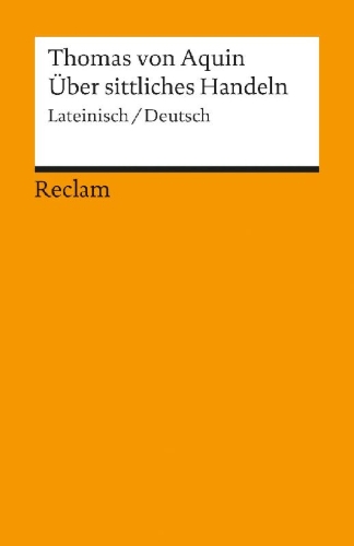 Buchcover und Innenansicht für das Buch: Über sittliches Handeln