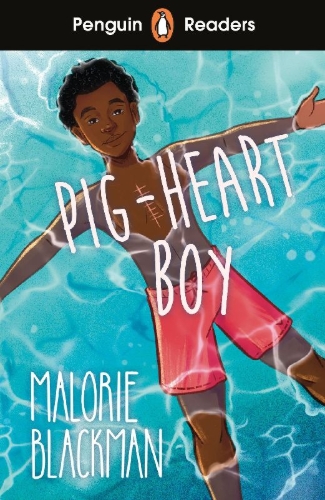 Buchcover und Innenansicht für das Buch: Penguin Readers Level 4: Pig-Heart Boy (ELT Graded Reader)
