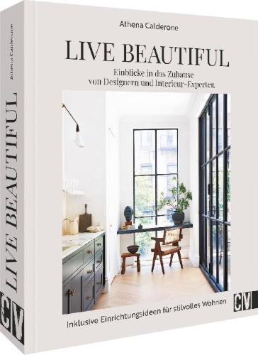 Buchcover und Innenansicht für das Buch: Live Beautiful