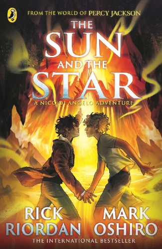Buchcover und Innenansicht für das Buch: From the World of Percy Jackson: The Sun and the Star (The Nico Di Angelo Adventures)