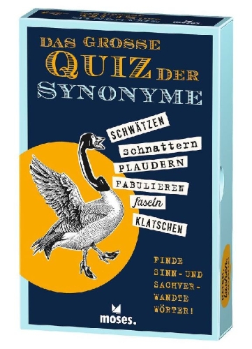 Buchcover und Innenansicht für das Buch: Das große Quiz der Synonyme