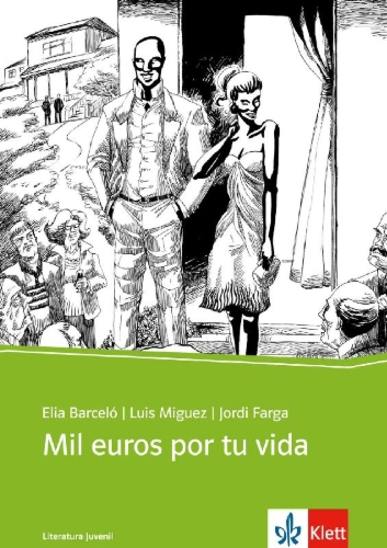 Buchcover und Innenansicht für das Buch: Mil euros por tu vida