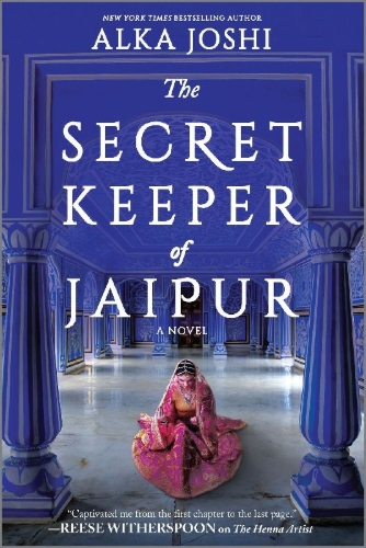 Buchcover und Innenansicht für das Buch: The Secret Keeper of Jaipur