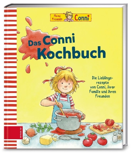 Buchcover und Innenansicht für das Buch: Das Conni Kochbuch