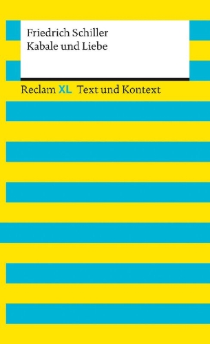 Buchcover und Innenansicht für das Buch: Kabale und Liebe. Textausgabe mit Kommentar und Materialien